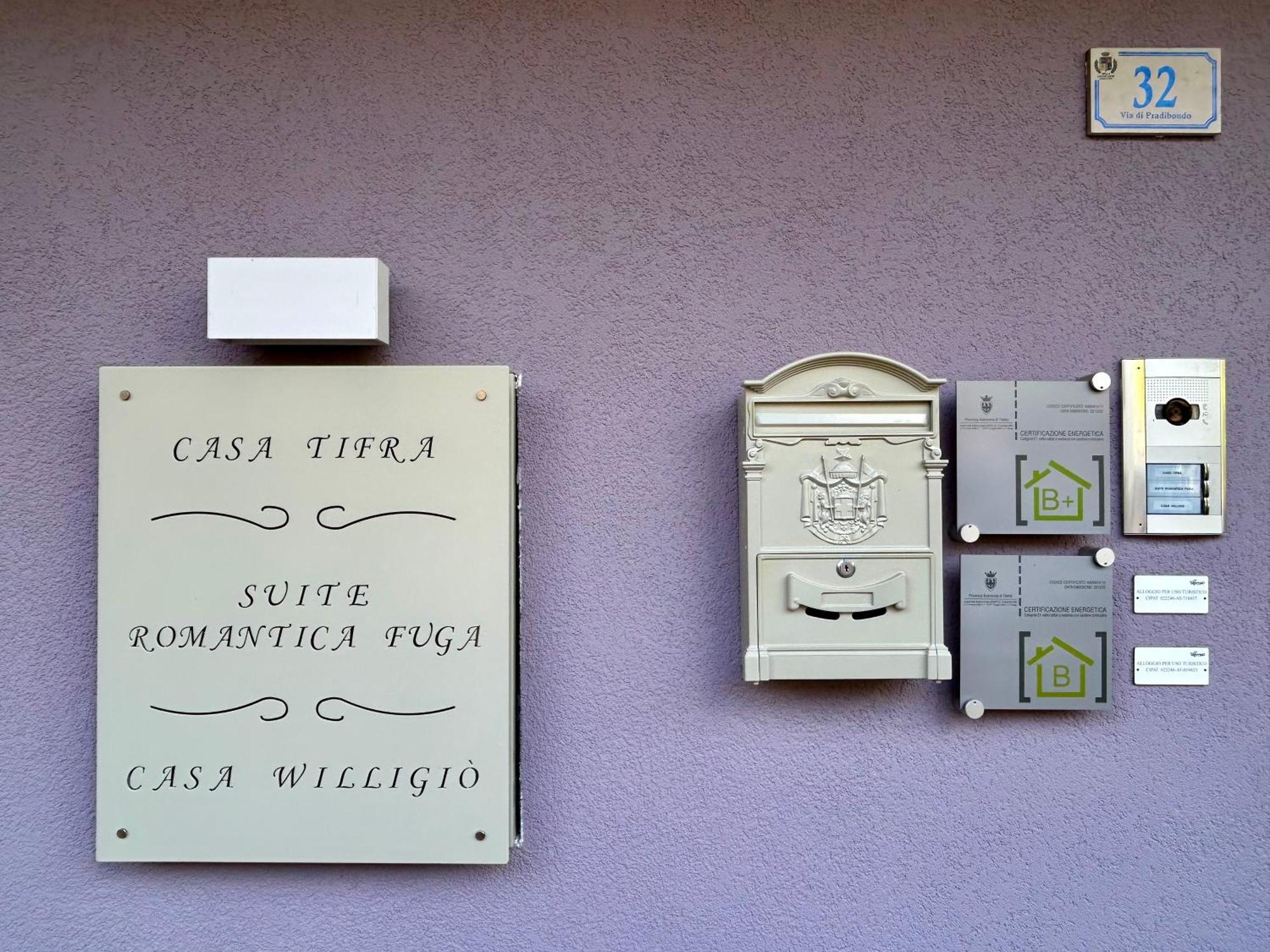 Casa Willigio Apartment Roncone Екстериор снимка